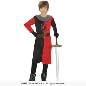 Középkori lovag jelmez, 7-9 éveseknek