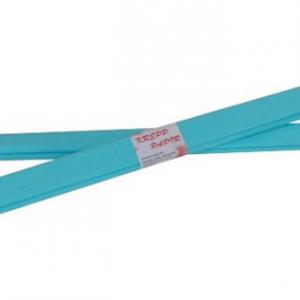 Krepp-papír, halvány kék, 50*200