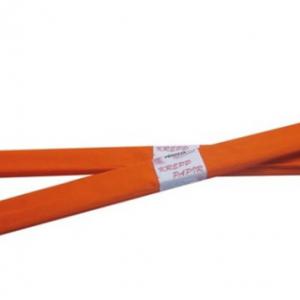 Krepp-papír, narancssárga, 50*200