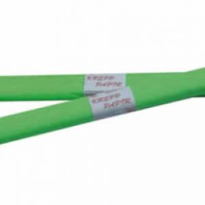 Krepp-papír, neon zöld, 50*200