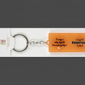 Kulcstartó Legjobb Keresztanya 7,5cm