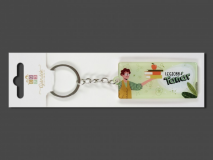 Kulcstartó Legjobb tanár zöld 7,5cm