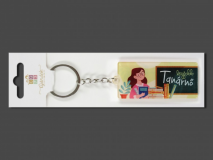 Kulcstartó Legjobb tanárnő 7,5cm