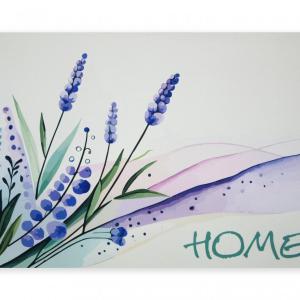 Lábtörlő Home levendulás 60x40cm