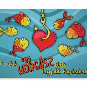 Lábtörlő Horgász 60x40cm