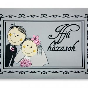 Lábtörlő Ifjú házasok 60x40cm
