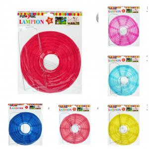 Lampion 20cm többféle színben választható