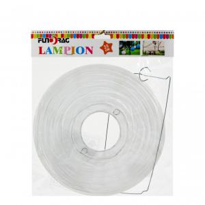 Lampion fehér 25cm