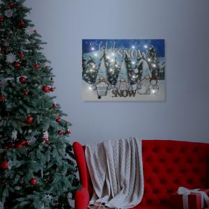 LED-es fali hangulatkép -