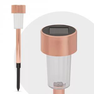 LED-es kültéri szolár lámpa rosearany 1 db