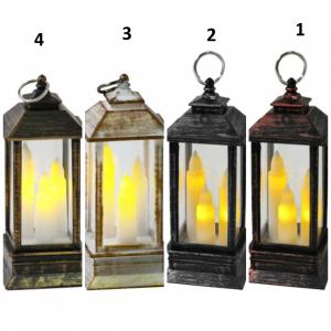 LEDes gyertya lámpásban 14cm választható