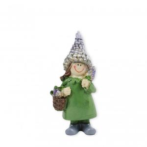 Levendula figura fiú/lány álló 12cm álló