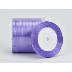 Levendula szatén szalag 6mm 10 tekercs