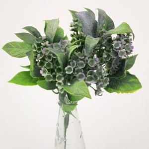 Lila korall virág csokor 1db