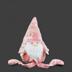 Lógólábú plüss manó rózsaszín 18cm 630247 2f