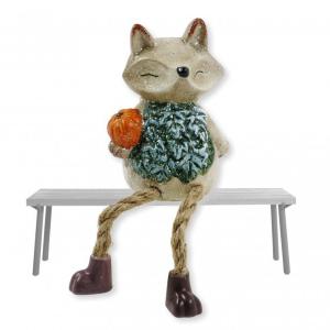 Lógólábú róka figura 11cm