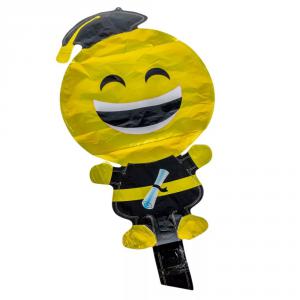 Lufi ballagó méhecske smiley 25x42cm