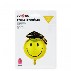 Lufi fólia smiley ballagó 66cm