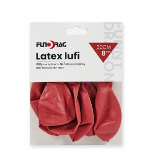 Lufi szett hibiszkusz 8db 30cm sötét rózsaszín