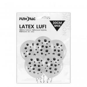 Lufi tappancs fekete/fehér 5db 30cm mancs