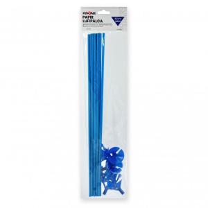 Lufipálca csészével kék 10+10db 42cm