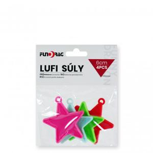 Lufisúly csillag 4db 7cm