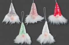 Manó figura akasztós 8cm 5féle színben