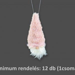 Manó figura rózsaszín 15cm 631497