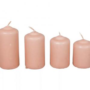 Mártott 40mm-es lépcsős gyertya mogyoró (csom ár)