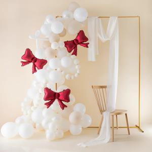 Masni fólia lufi, piros, 42 cm, 3 db/cs