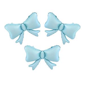 Masni fólia lufi, világos kék, 42 cm, 3 db/cs