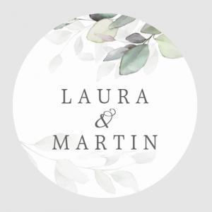 Matrica - Egyedi névvel ellátott személyre szabott matrica stílus 11