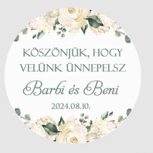 Matrica - Egyedi névvel ellátott személyre szabott matrica stílus 15