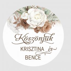 Matrica - Egyedi névvel ellátott személyre szabott matrica stílus 3