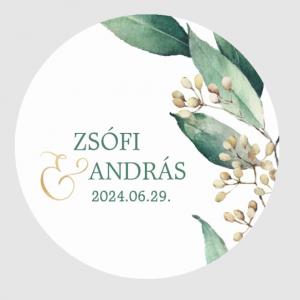 Matrica - Egyedi névvel ellátott személyre szabott matrica stílus 9