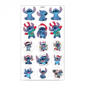 Matrica - Stitch figurák 15db/lap