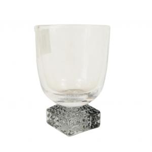 Mécsestartó üveg Lexley 8cm szürke