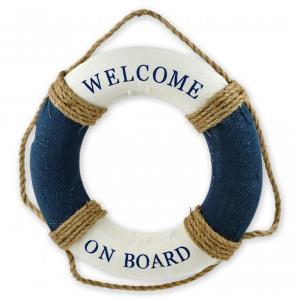 Mentő öv dekoráció 30cm kék vagy sötétkék