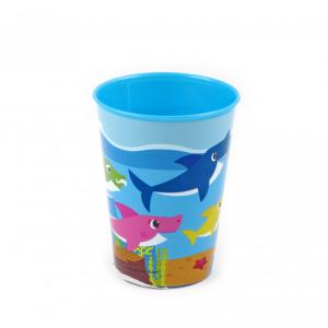 Műanyag pohár cápa 2dl