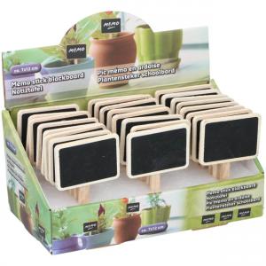 Növényjelölő krétatábla 7x12cm fa/db