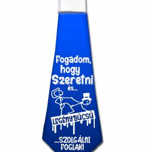 Nyakkendő - Fogadom, hogy szeretni - Legénybúcsús Ajándékok