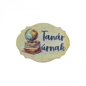 Nyomtatott fa tábla - Tanár úrnak táblák 1db