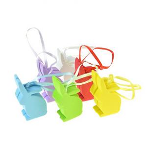 Nyúl hab akasztós s/12 6cm mix szín 1 db választható színek