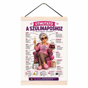 Oklevél Születésnapra - Útmutató A Szülinaposhoz Női Oklevél - Születésnapi Ajándék Nőknek