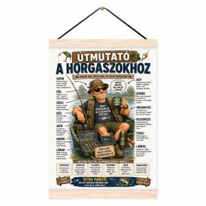 Oklevél - Útmutató A Horgászokhoz - Ajándék Horgászoknak