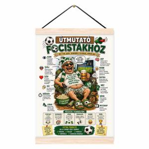 Oklevél - Útmutató Focistákhoz - Ajándék Focistáknak