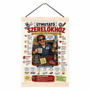Oklevél - Útmutató Szerelőkhöz - Ajándék Szerelőknek