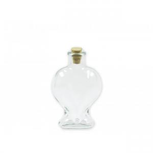 Palack szív alakú T 0,1L homoköntéshez