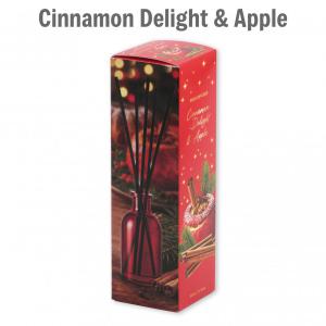 Pálcás illatosító Cinnamon Delight and Apple 50ml