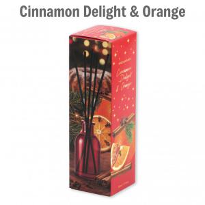 Pálcás illatosító Cinnamon Delight and Orange 50ml